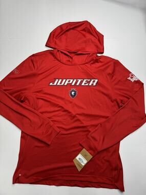 EvoShield Jupiter Baseball Performance Hoodie Mens XL Red Long Sleeve Athletic